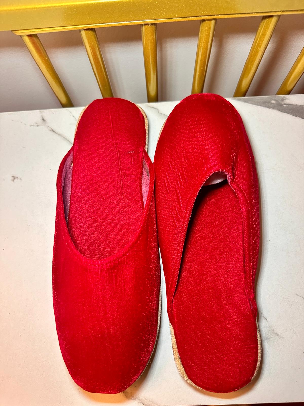 Nepali Hand Made Premium Velvet Unisex Shoe For Festival, Party-Function & Cultural Wear